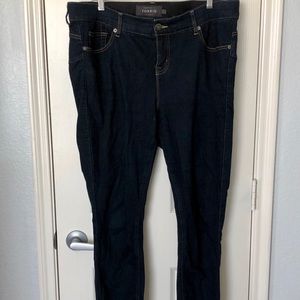 💖 Torrid Bombshell Skinny Jeans Size 16 💖